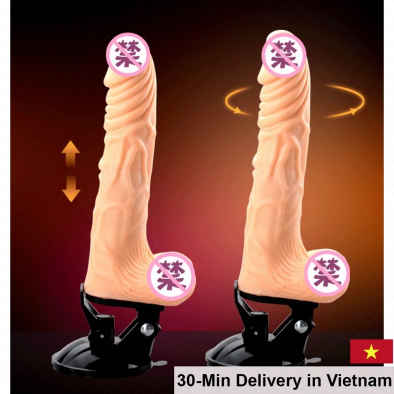 Xuanai USA Dildo Suction Cup Remote Control Silicone Vibrator 