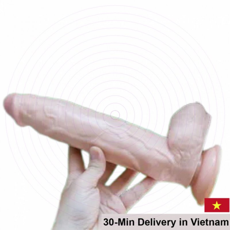 Hyper-Realistic Giant Human Skin Texture Dildo 