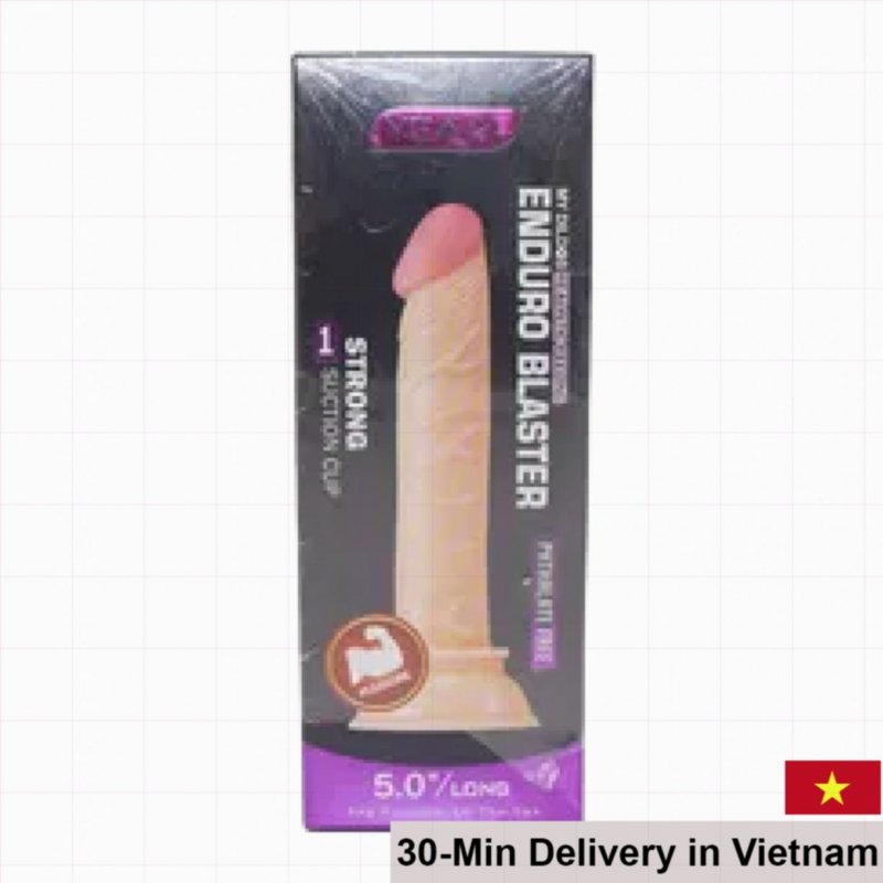 Yeain Mini 5 Inch Realistic Soft Vibrating Dildo Pocket Size Pleasure 