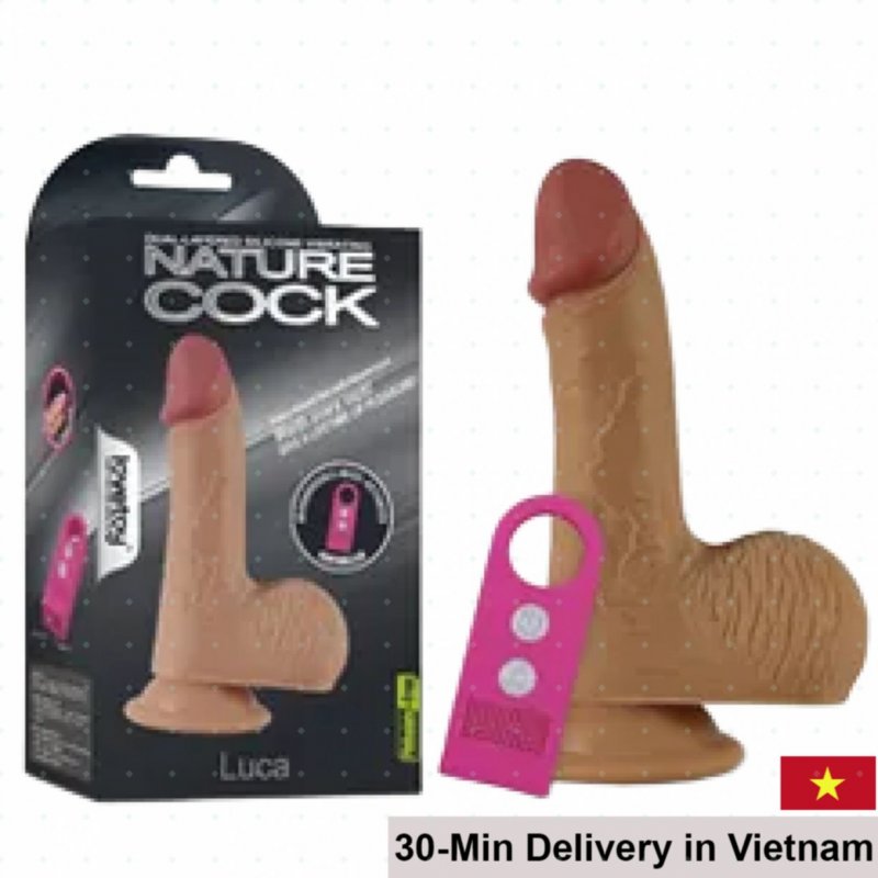 Lovetoy Luca Soft Vibrating Dildo for Intense Female Pleasure 