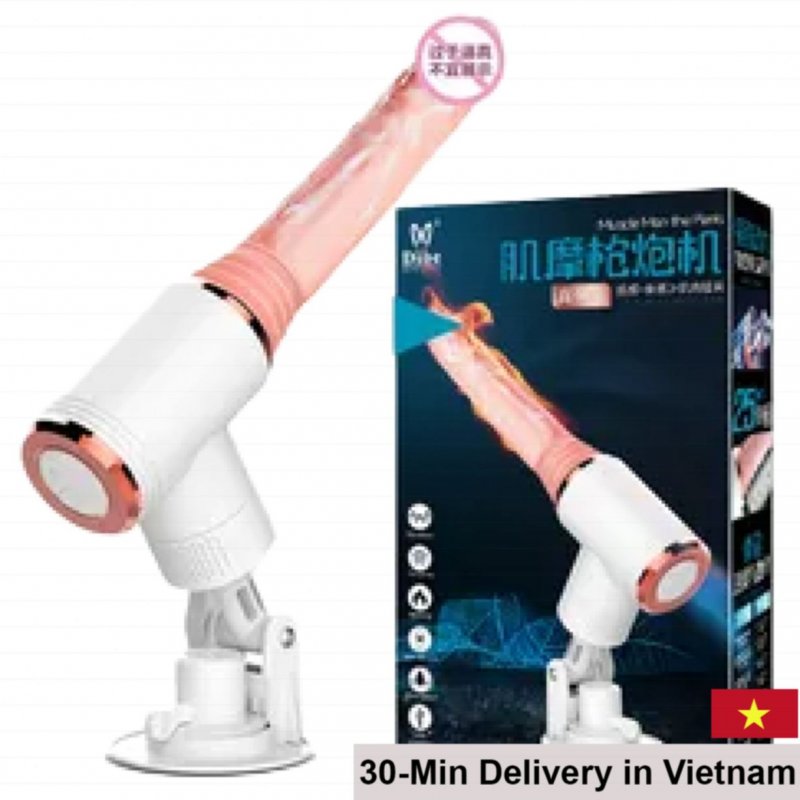 Automatic Thrusting Vibrator Realistic Female Pleasure Toy 