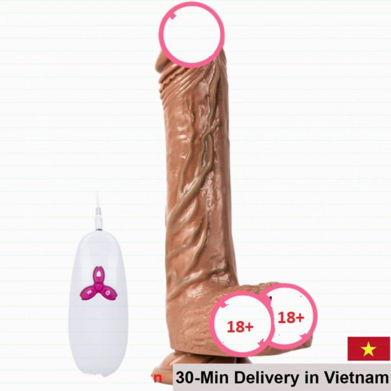 DV16 Warm Rotating G-Spot Vibrator Female Masturbator 