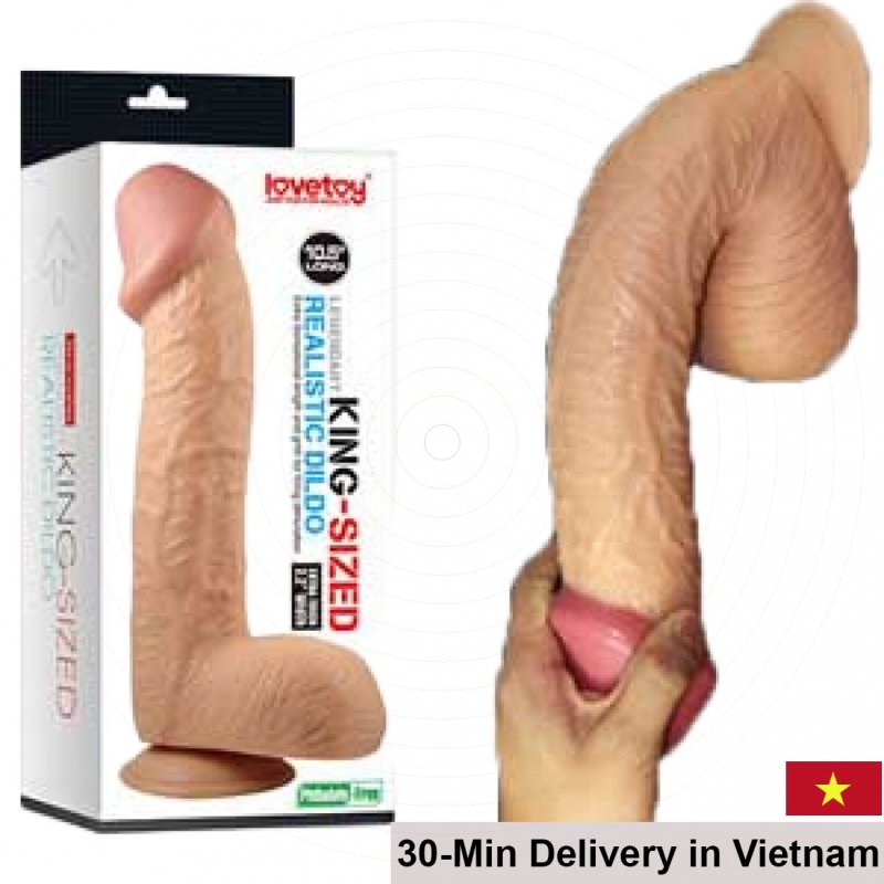 DV58 Large Textured Dildo for Female Pleasure 