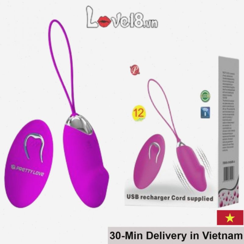 Julia Pretty Love Remote-Controlled G-Spot Vibrator Egg Compact 