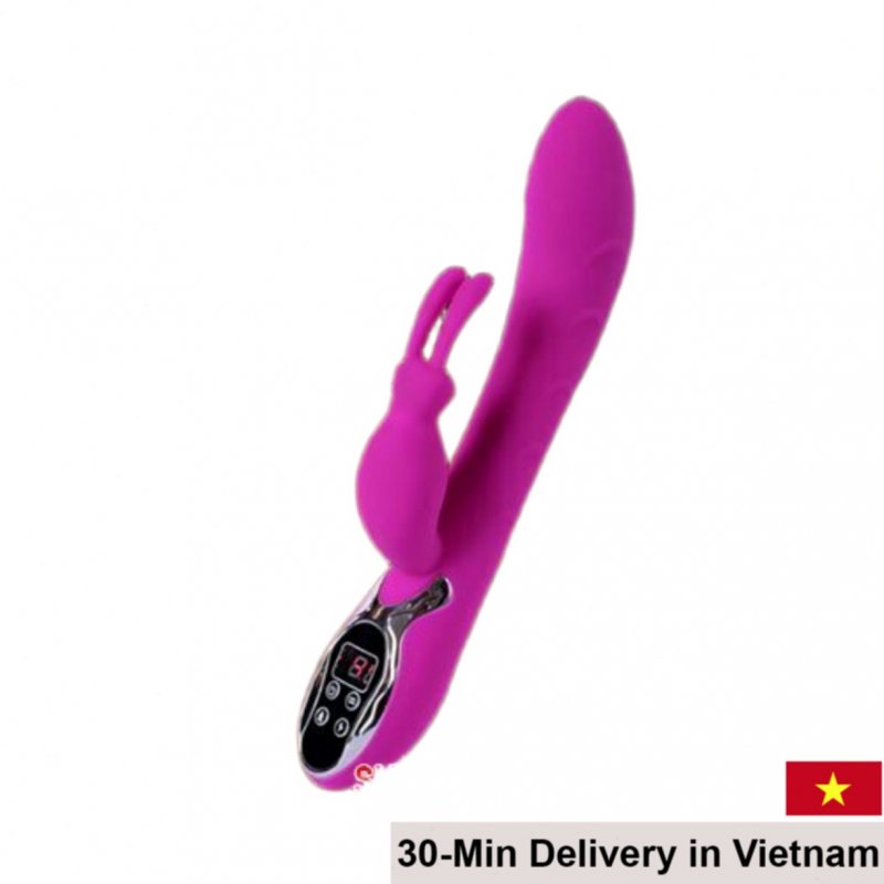 Hot 45° Massage Toy Male Silicone 30 Vibration Modes Heat 