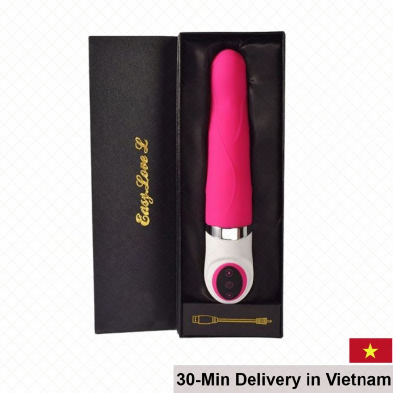 Easylove USB Rechargeable Thrusting Vibrating Masturbator 