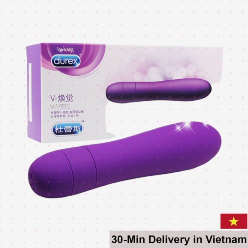 Durex V-Vibe G-Spot Stimulator 5 Vibration Modes Waterproof Design 