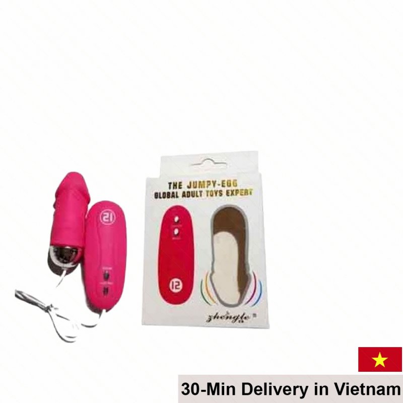 12 Mode Penis Shaped Vibrating Egg G Spot Clitoral Massager 