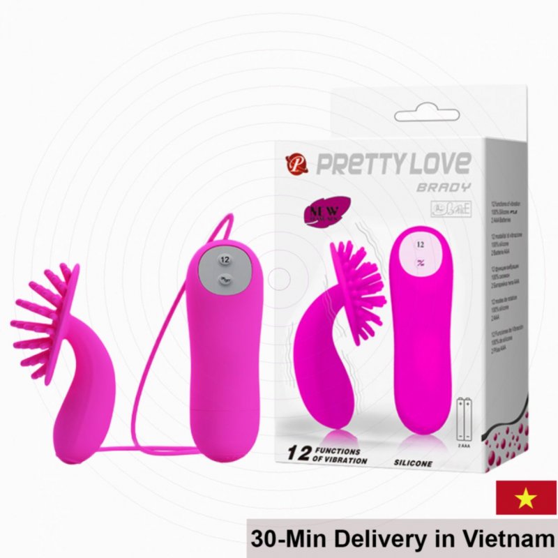 PrettyLove Brady 12-Speed Silicone Vibrating Egg 