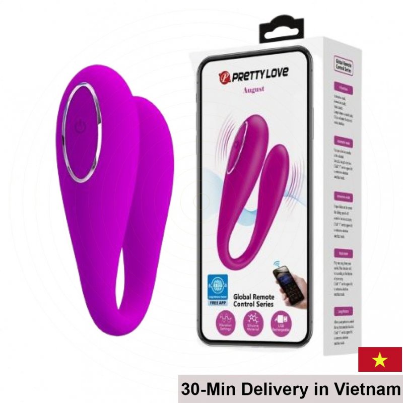 Prettylove August 12 Mode Remote Control Silicone Egg Vibrator 