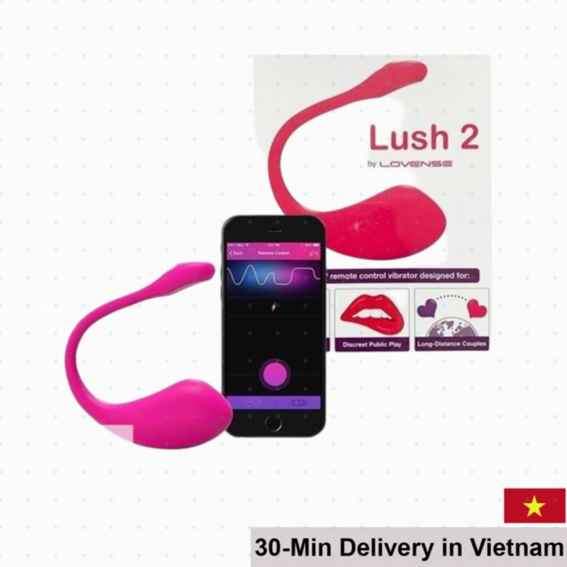 Lovense Lush 2 Smart Remote Vibrating Egg Unlimited Range 
