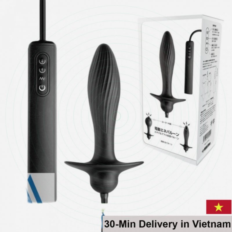 Wild One Japan Inflatable Automatic Anal Vibrator 10 Powerful Modes 