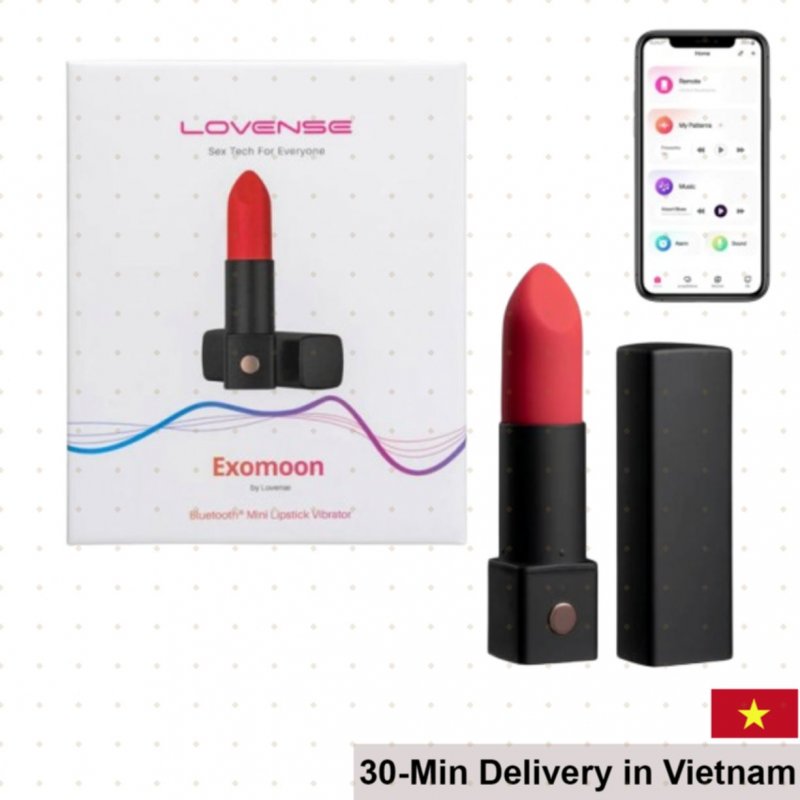 Lovense Exomoon Son-Shaped APP-Controlled Vibrator 