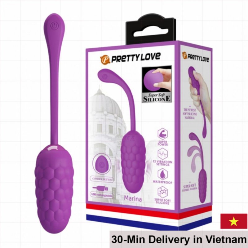 Pretty Love Marina Wireless Soft Egg 12 Vibration Modes 