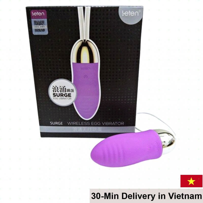 Leten Surge Wireless Love Egg USB Rechargeable Female Vibrator 