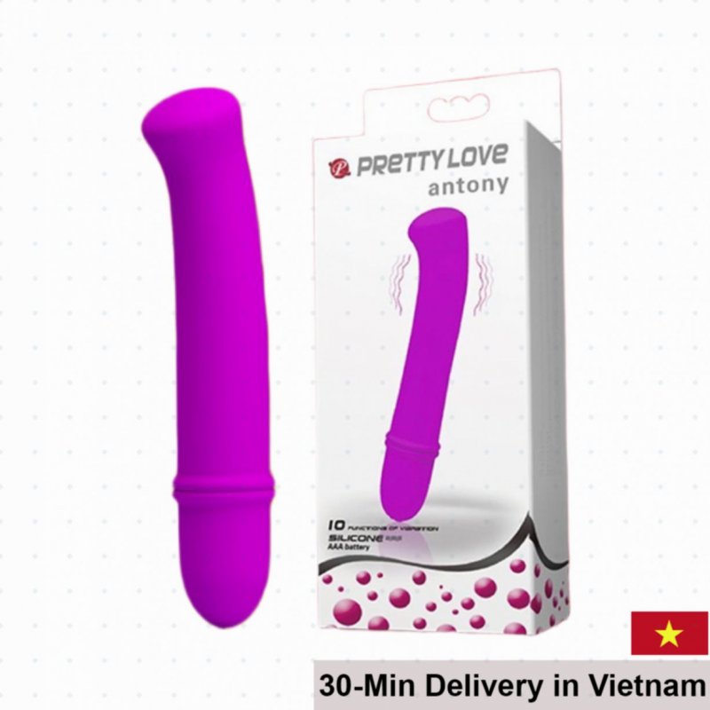 Pretty Love Antony 10-mode mini vibrator dildo 