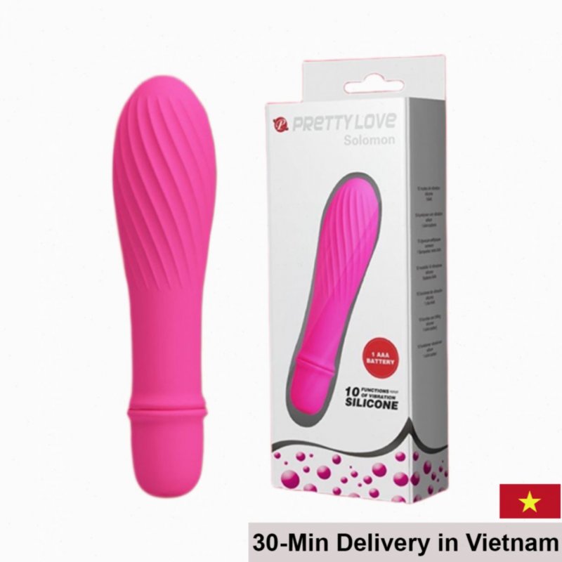Pretty Love Solomon Mini Vibrating Dildo 10 Modes G-Spot Pleasure 
