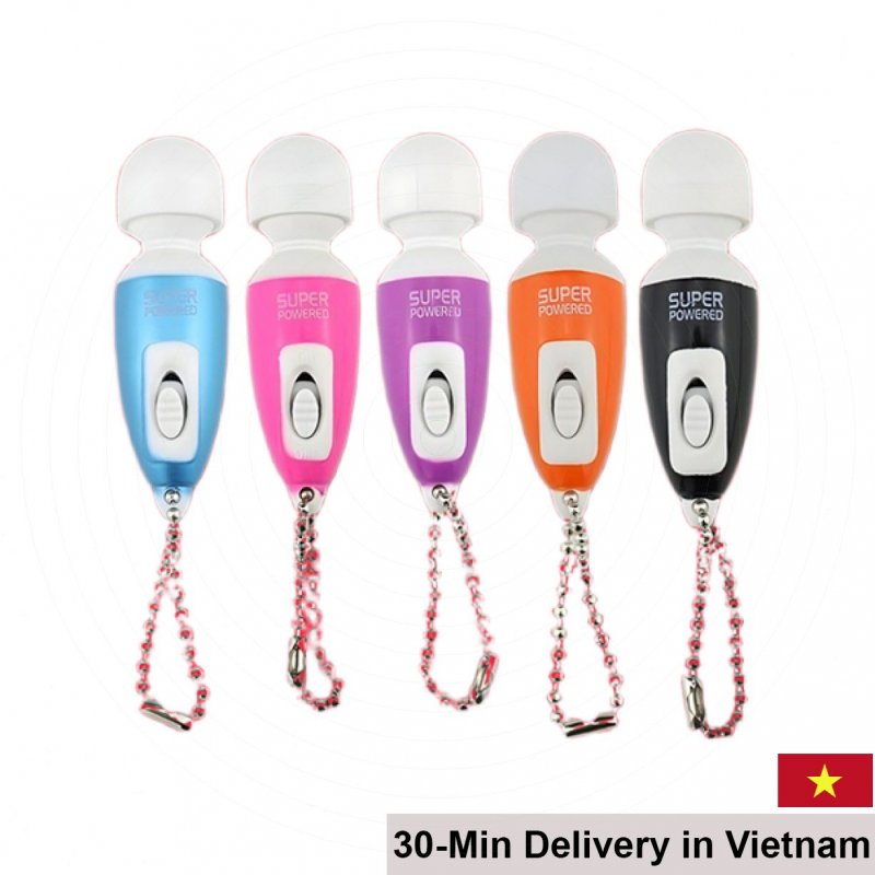 Mini vibrating keychain G-spot stimulator toy 