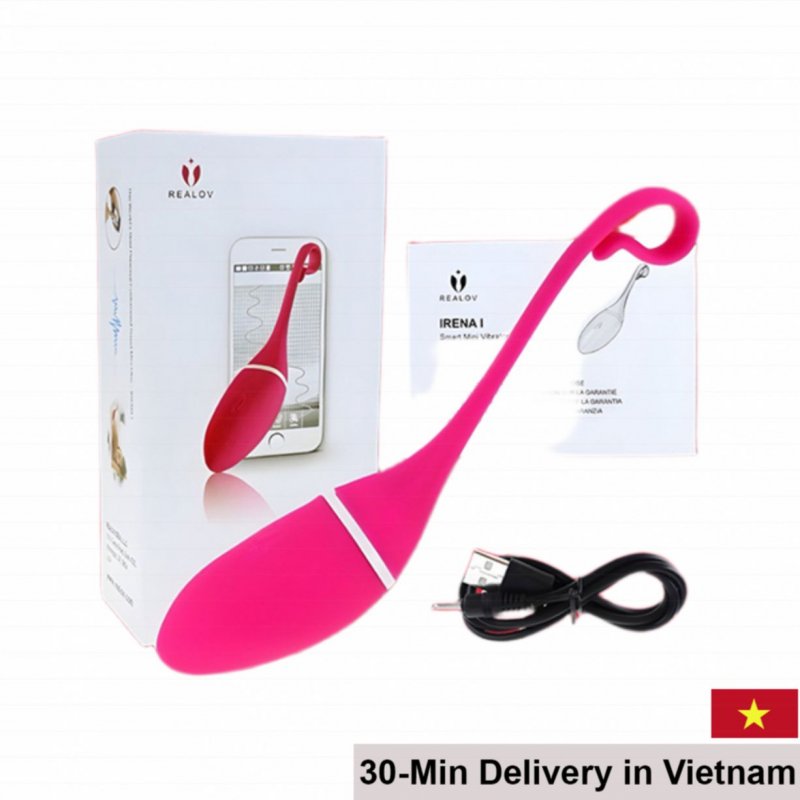 Realov Irena App-Connected Couple Vibrating Love Egg 