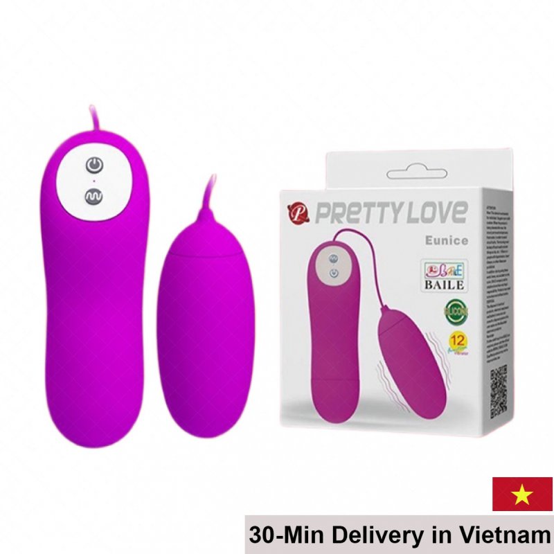 Pretty Love Eunice Single End Vibrating Egg 