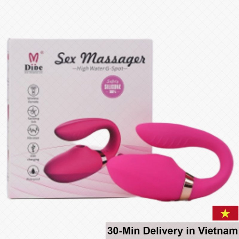 Dibe G-Spot Dual-Ended Remote Controlled Vibrator 