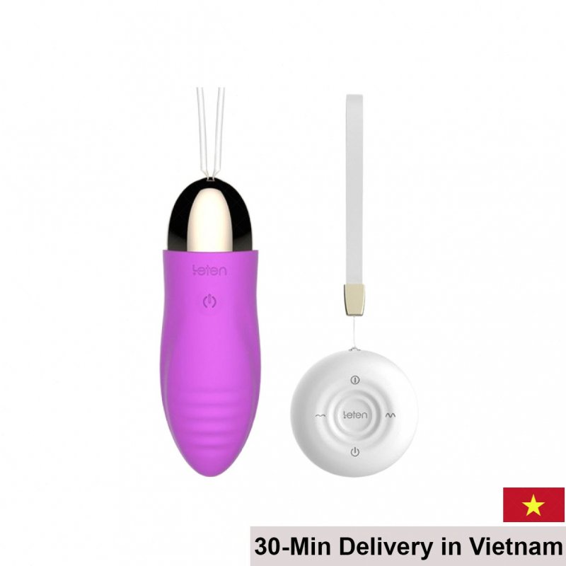 Leten Surge remote control vibrating egg, G-spot stimulating massage 