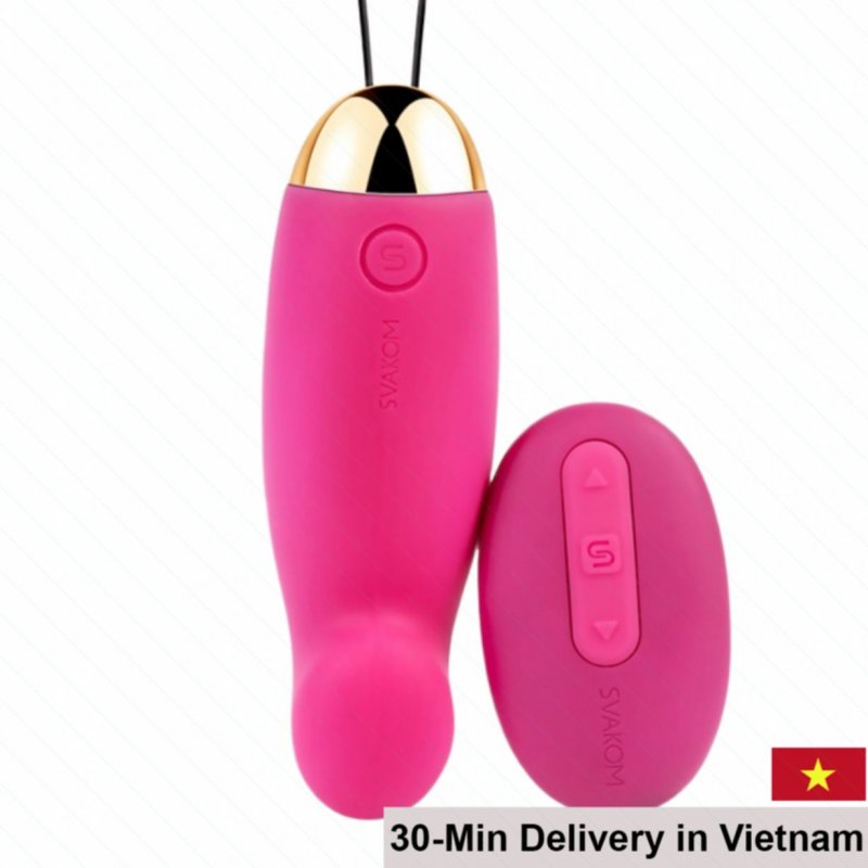Svakom IVY Remote G-Spot Egg Silicone Rechargeable Vibrator 