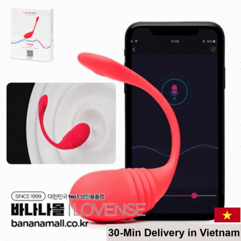 Lovense Strong Thrusting Remote-Controlled Vibrating Egg 