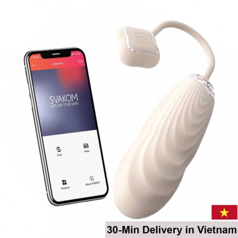 SVAKOM Aravinda App-Controlled Suction Vibrator 