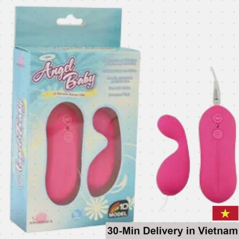 Angel Baby Hard Plastic Sex Toy with Vibration 