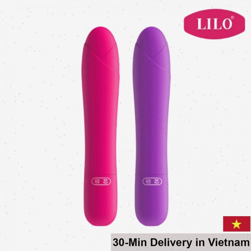 LILO G-Spot Massage Vibrator Soft Medical Silicone 17cm 