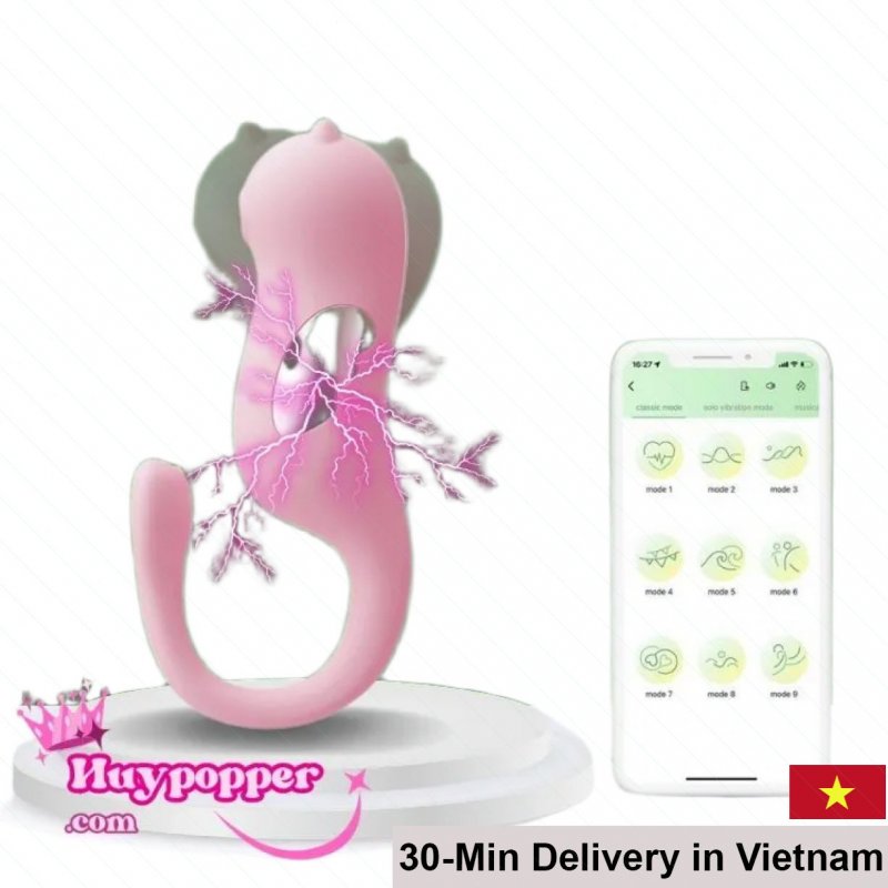 Mizz Zee Shock Remote Vibrator App Control 10 Speed Wireless 