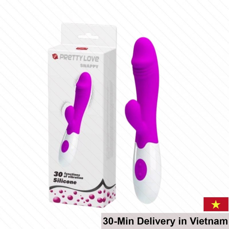 Pretty Love Snappy Rechargeable Vibrating Dildo 