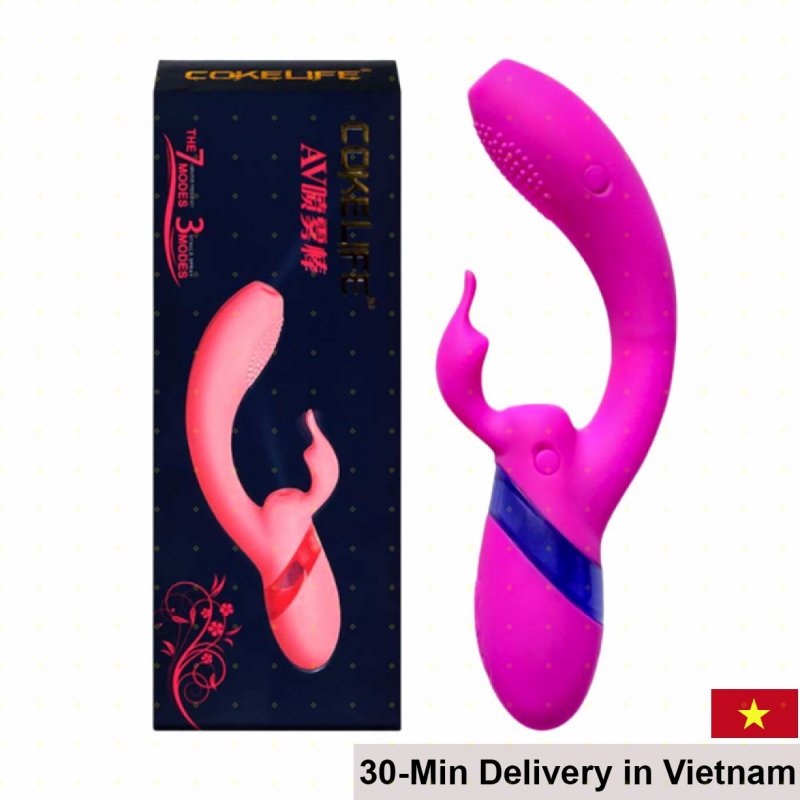 Cokelife Heated Multi-Function High-End Vibrating Dildo 