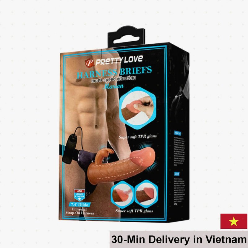 Pretty Love Harness Briefs Strap-On Dildo 