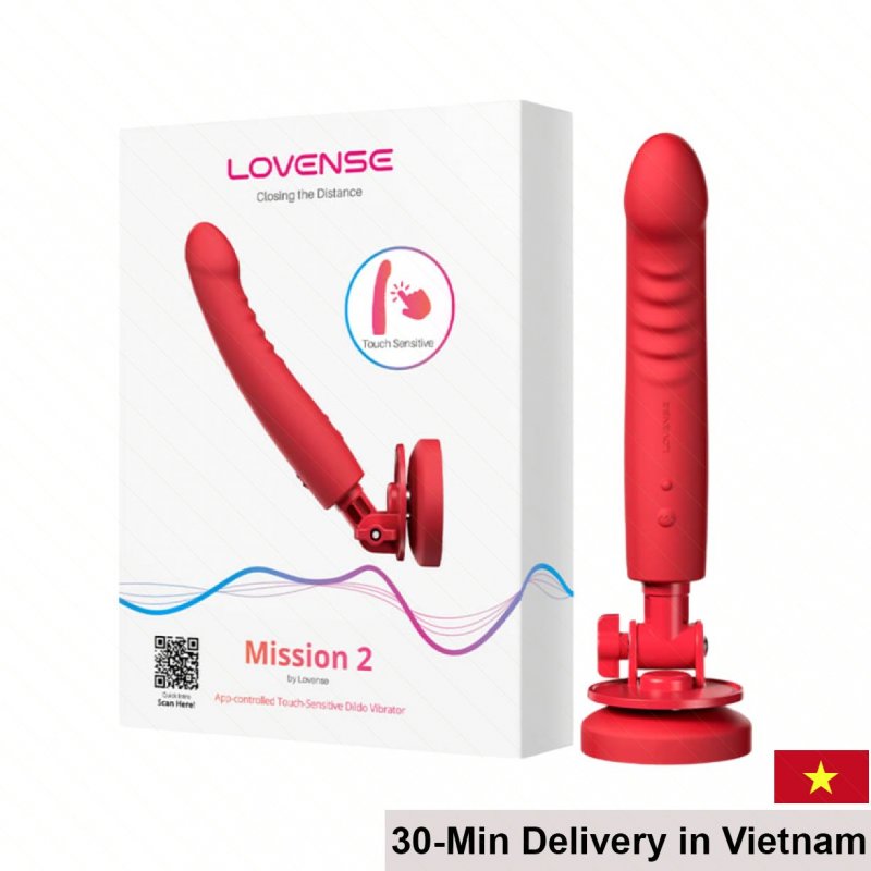 Lovense Mission 2 High-Tech Male Vibrating Dildo 
