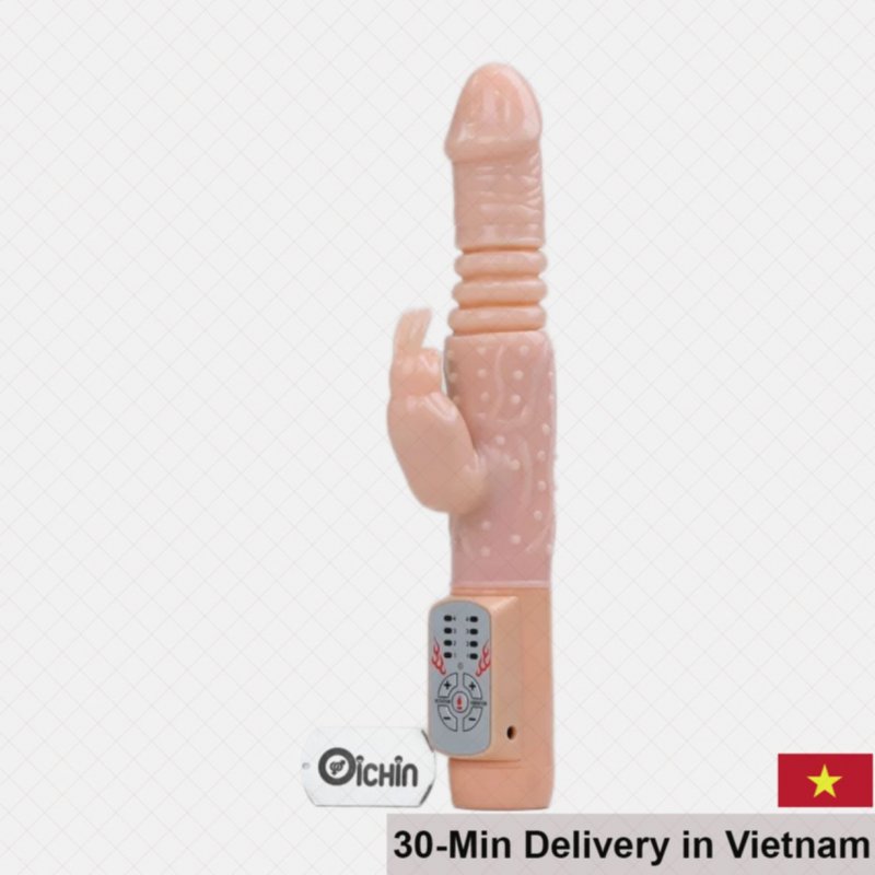 Lybaile Hot Bunny Heated Rotating Small Dildo 