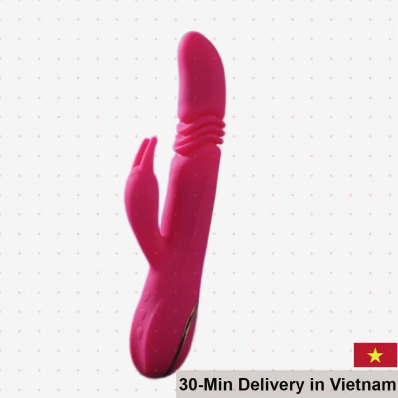 Yeain Vibrating Spear Multi-Function Silicone Dildo with Heat 