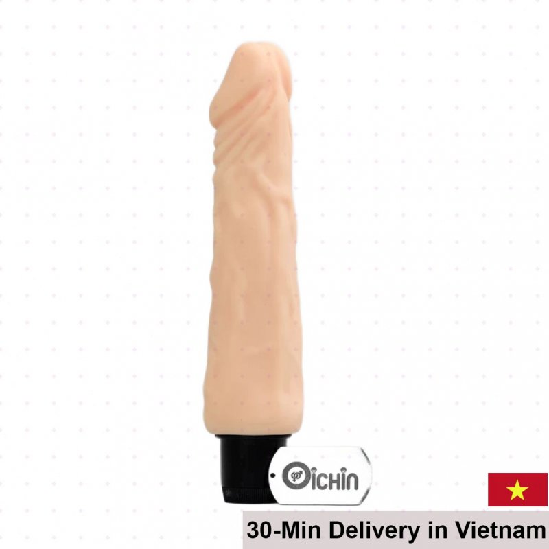 Lovetoy Realfeel 8inch Soft Silicone G-Spot Vibrating Dildo 