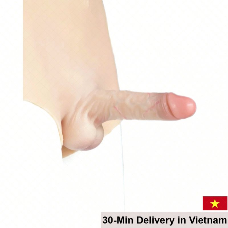Jiuai Hollow Plush Male Enlargement Soft Penis Hollow Panty 
