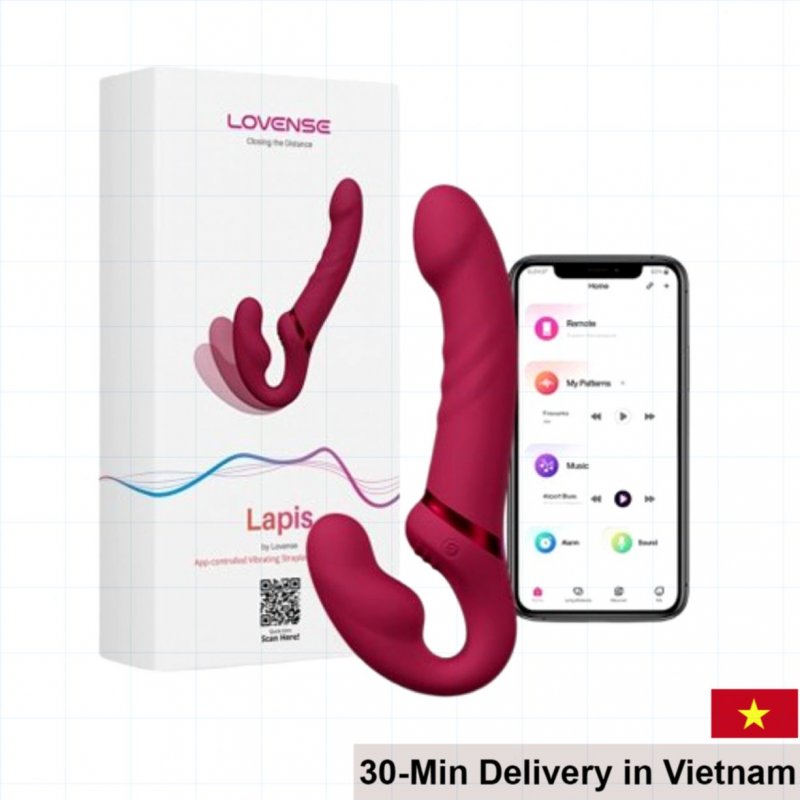 Lovense Lapis Double-Ended Dildo Lesbian Couples Adult Toy 