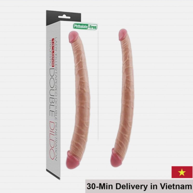 Lovetoy Dual-ended Realistic Dildo Couples Pleasure Toy 