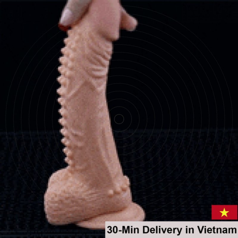 YEAiN Enduro Blaster Textured Silicone Dildo 