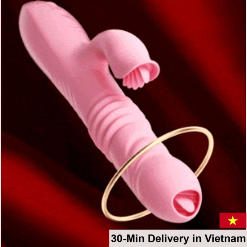 Japanese SHP1371 Heated 30-Speed Vibration Rotating Dildo 