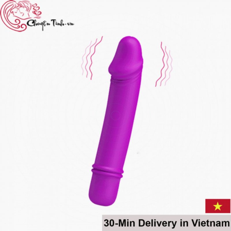 Pretty Love Mini 12cm Silicone Vibrating Dildo for Female Play 