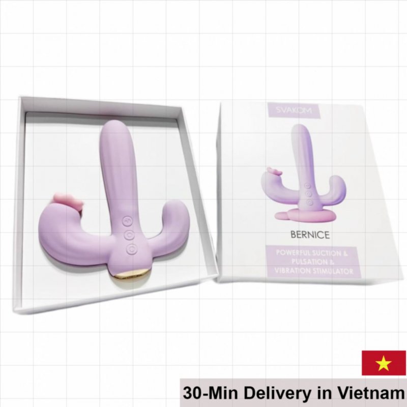 Svakom Bernice Triple Head Suction Vibrator 