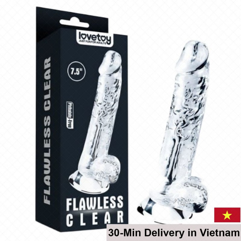 Lovetoy Flawless Clear 7.5