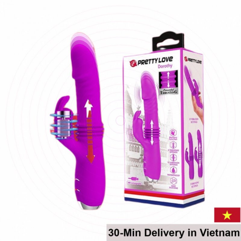 Pretty Love Dorothy Handheld Thrusting Vibrator Toy 
