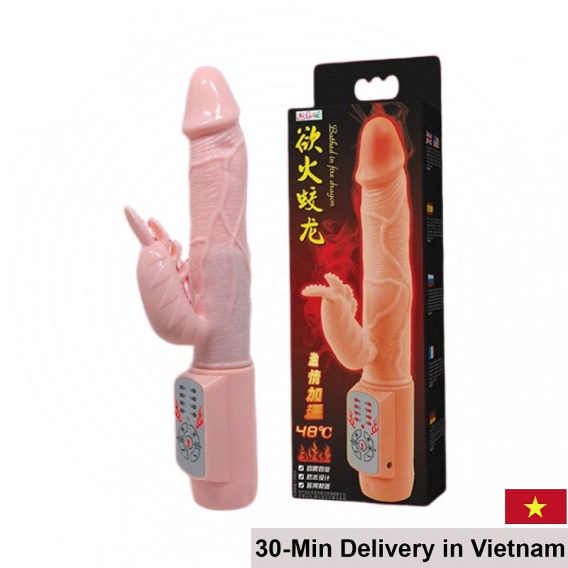 Baile 48°C Warming Thrusting Vibrator Female Toy 