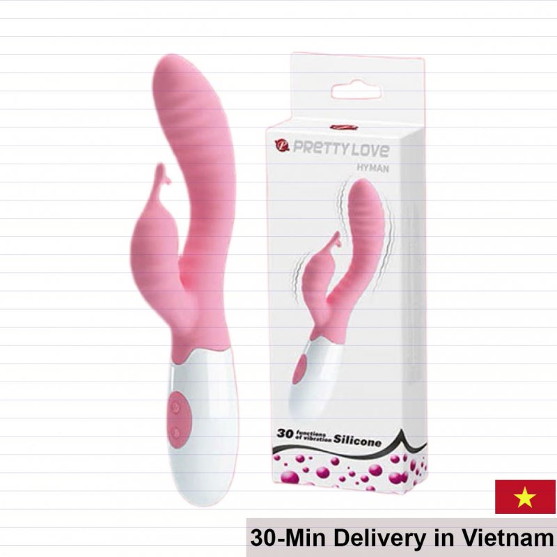 Pretty Love Hyman 30 Mode Vibrating Tongue Dildo Handheld 